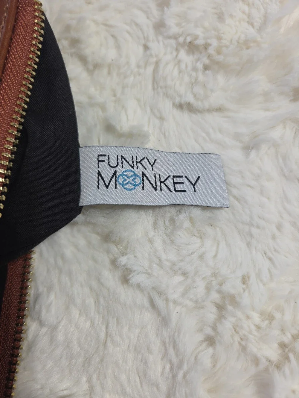 Funky Monkey - Faux Leather Wristlet Clutch